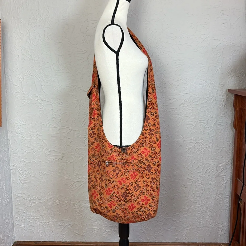 Shangri-La Nook Boho Crossbody Hobo Bag